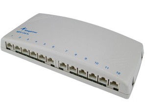 Telegartner Минираспределтиель FTP MPD12-HS K cat.6a,  12 портов