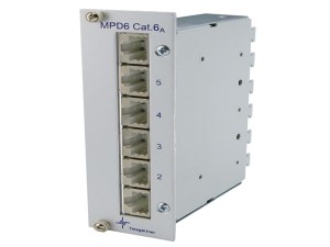 Вертикальная патч-панель FTP MPD6-HS, 3U, 6 портов, cat.6a