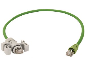 Telegartner Экранированный патч корд S/FTP CAT.7, PUR. IP20-IP67. Длина: 1.0м, 2.0м, 3.0м, 5.0м, 7.5м, 10.0м, 15.0м