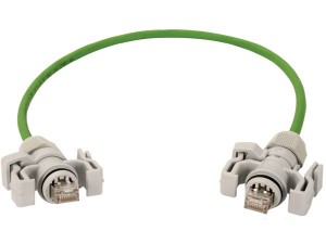 Telegartner Экранированный патч корд SF/UTP CAT.5, PVC. IP67-IP67. Длина: 1.0м, 2.0м, 3.0м, 5.0м, 7.5м, 10.0м, 15.0м