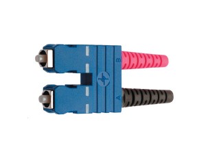 Оптический коннектор SC dx SM/MM, керамика, волокна типа (E9/125; G50/125; G62.5/125; G50/125 OM3), для кабелей Ø от 2.0мм до 3.0мм
