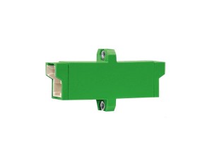 Telegartner E2000/APC адаптор SM, керамический рукав, корпус: пластик. Цвет: зеленый