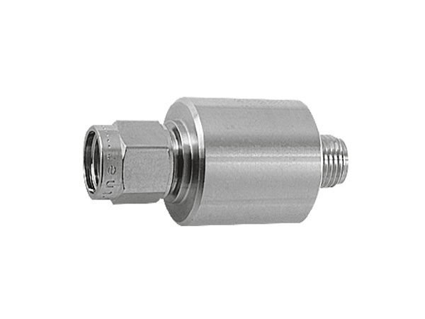 Аттенюатор R-SMA, папа-мама, 6 dB/ 6 ГГц/ 2 Вт, обратные потери 21 dB/ 4 ггц; 20 dB/ 6 ГГц/