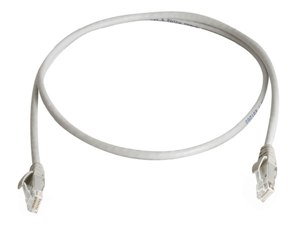 Патч корд U/UTP CAT.5E 1,0м MP8&nbsp;100, PVC. Варианты расцветок изоляции: серый, зеленый, красный, синий, желтый, черный