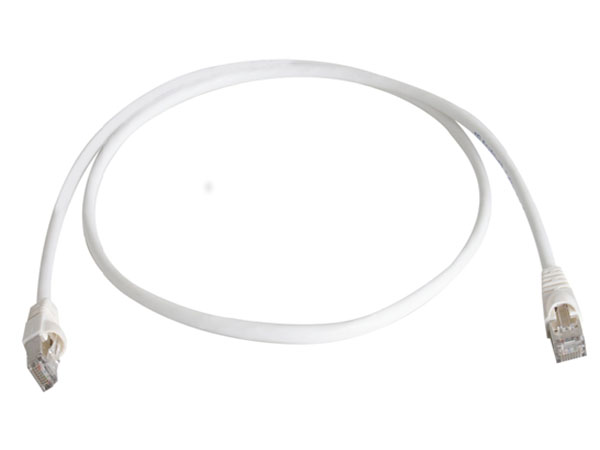 Экранированный патч корд F/UTP CAT.5E 10,0м MP8&nbsp;FS 100, LSZH. Варианты расцветок изоляции: серый, зеленый, красный, синий, желтый, черный, белый