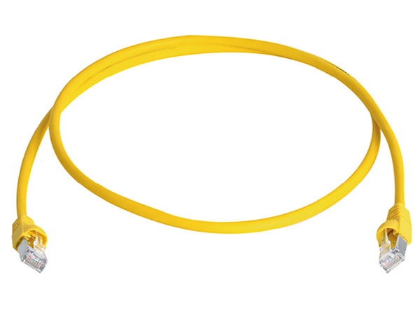 Экранированный патч корд S/FTP CAT.6a 3,0м MP8&nbsp;FS 500, LSZH. Варианты расцветок изоляции: серый, зеленый, красный, синий, желтый, черный, белый, фиолетовый