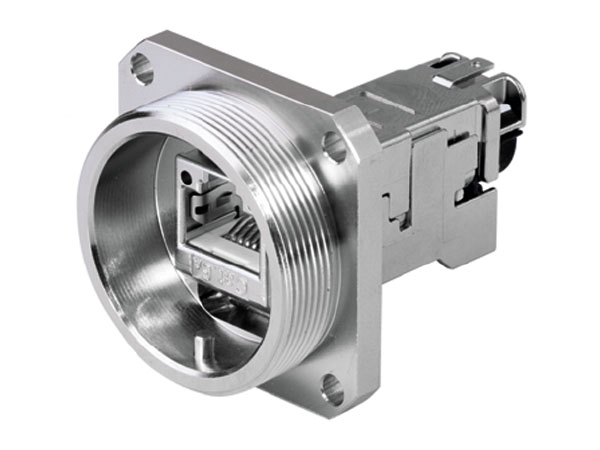 TOC информационная розетка RJ45 с модулем AMJ-S T568B cat.6a, IP68