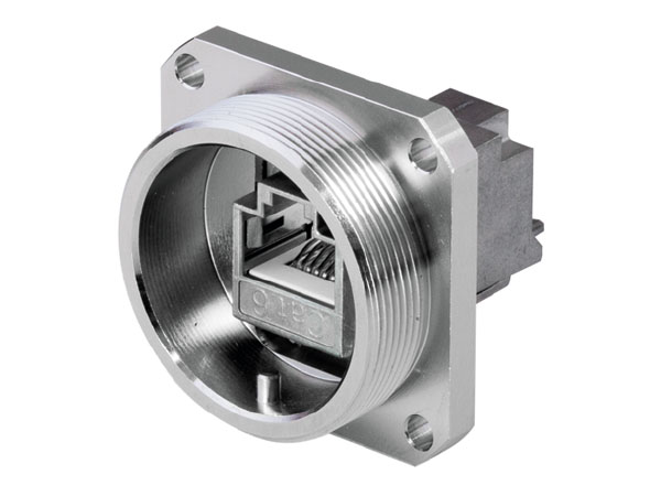 TOC информационная розетка RJ45 с соединительным модулем AMJ K  cat.6, IP68