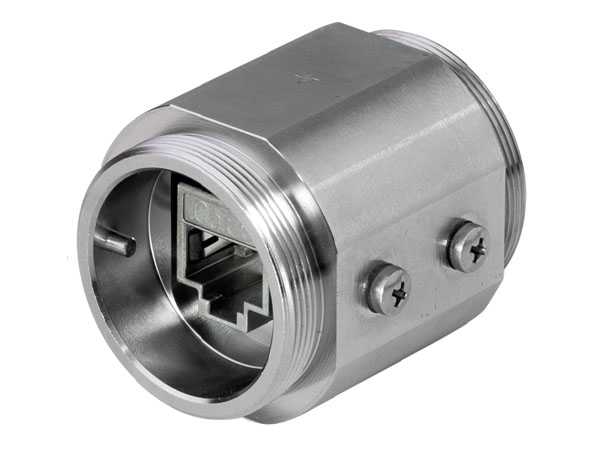 TOC соединительная муфта RJ45 с соединительным модулем AMJ K  cat.6, IP68