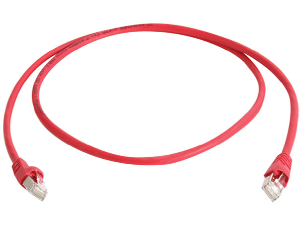 Экранированный патч корд S/FTP CAT.7  MP8 FS 600, LSZH Crossover 10/100/1000 BT. Длина от 0.5м до 5.0м