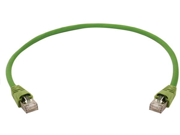 Экранированный патч корд S/FTP CAT.7, PUR. IP20-IP20. Длина: 1.0м, 2.0м, 3.0м, 5.0м, 7.5м, 10.0м, 15.0м