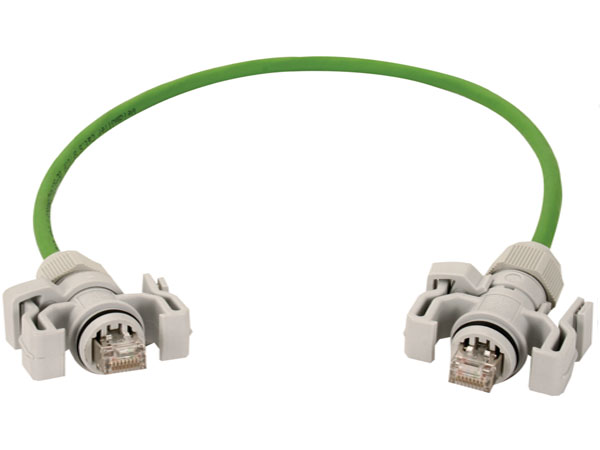 Экранированный патч корд SF/UTP CAT.5, PUR. IP67-IP67. Длина: 1.0м, 2.0м, 3.0м, 5.0м, 7.5м, 10.0м, 15.0м