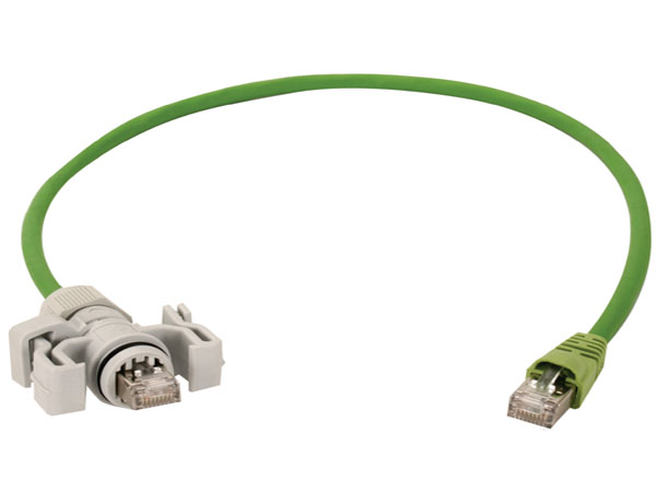 Экранированный патч корд SF/UTP CAT.5, PUR. IP20-IP67. Длина: 1.0м, 2.0м, 3.0м, 5.0м, 7.5м, 10.0м, 15.0м