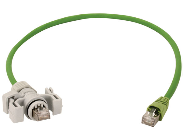 Экранированный патч корд SF/UTP CAT.5, PVC. IP20-IP67. Длина: 1.0м, 2.0м, 3.0м, 5.0м, 7.5м, 10.0м, 15.0м