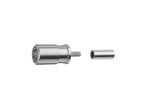 Разъем SMB (гнездо) для 50 Ом кабеля RG-316/U