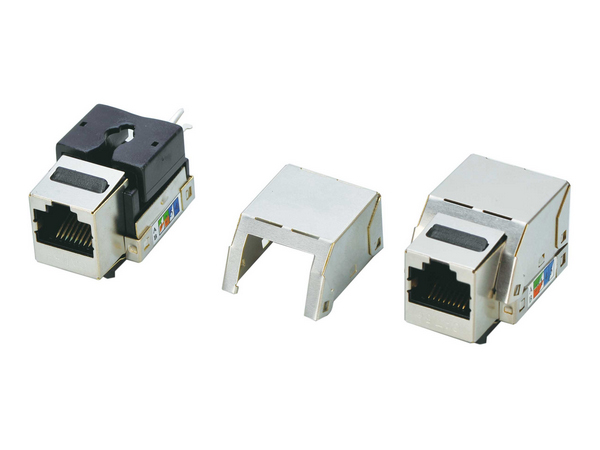 Модуль RJ45 FTP cat5e экранированный, IDC: 110