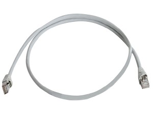 Telegartner Экранированный патч корд S/FTP CAT.6a 0,25м MP8 FS 500, LSZH