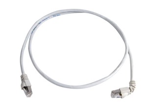Telegartner Экранированный патч корд S/FTP CAT.6a 10,0м MP8 FS 500, LSZH, 1х90°-1х180°