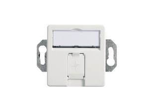 Telegartner Розетка информационная AMJ45/B 8 К Up/50 cat.6A, 1xRJ45 FTP, 50x50