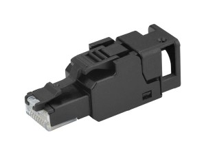 Telegartner Коннектор RJ45 UTP, усиленный, UFP8 T568B, cat. 6a, AWG 24/1-23/1, AWG 27/7-23/7