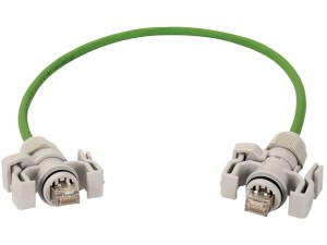 Telegartner Экранированный патч корд S/FTP CAT.7, PUR. IP67-IP67. Длина: 1.0м, 2.0м, 3.0м, 5.0м, 7.5м, 10.0м, 15.0м