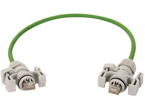 Telegartner Экранированный патч корд SF/UTP CAT.5, PUR. IP67-IP67. Длина: 1.0м, 2.0м, 3.0м, 5.0м, 7.5м, 10.0м, 15.0м