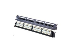 Getek Коммутационная панель UTP, cat.5e, 24 порта, 19'